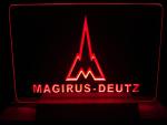 Magirus Deutz LED Schild Oldtimer Feuerwehr LKW